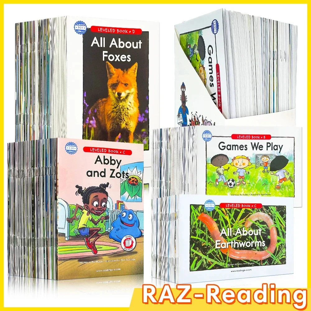 Kids Education Program - ホットキッズ RAZ レベル別幼児教育英語学習書籍 子供向け 1～18歳 読書教育プログラム教材