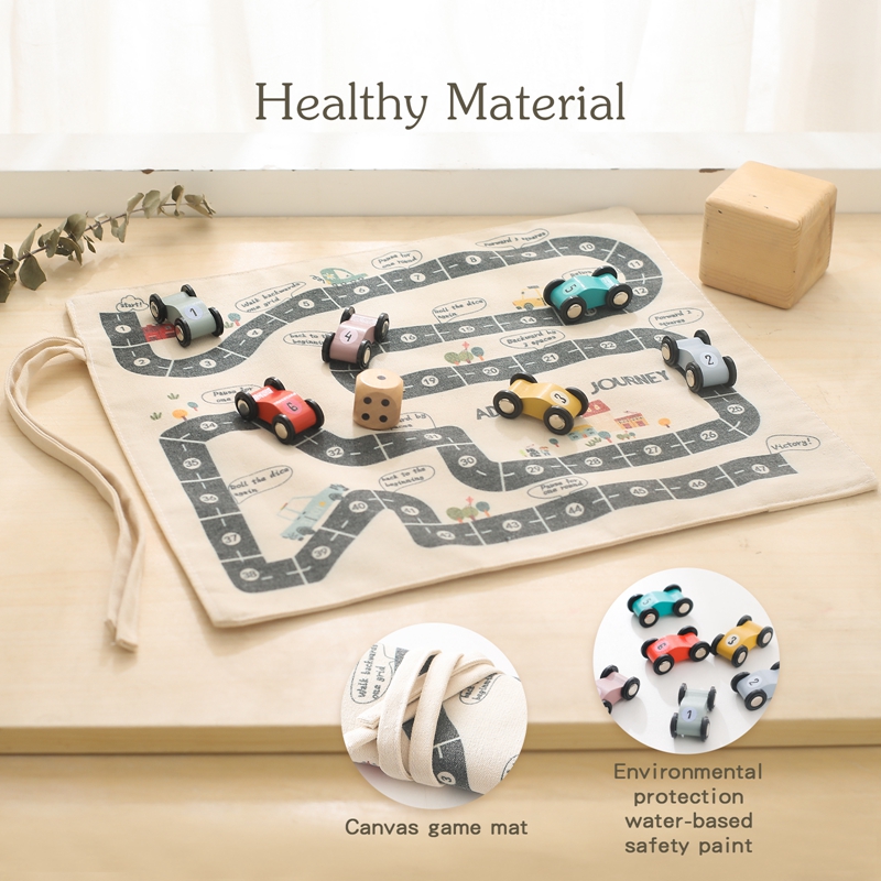 モンテッソーリ交通玩具子供用35 * 31 CM都市交通道路 - Kids Education Music のレビューと価格