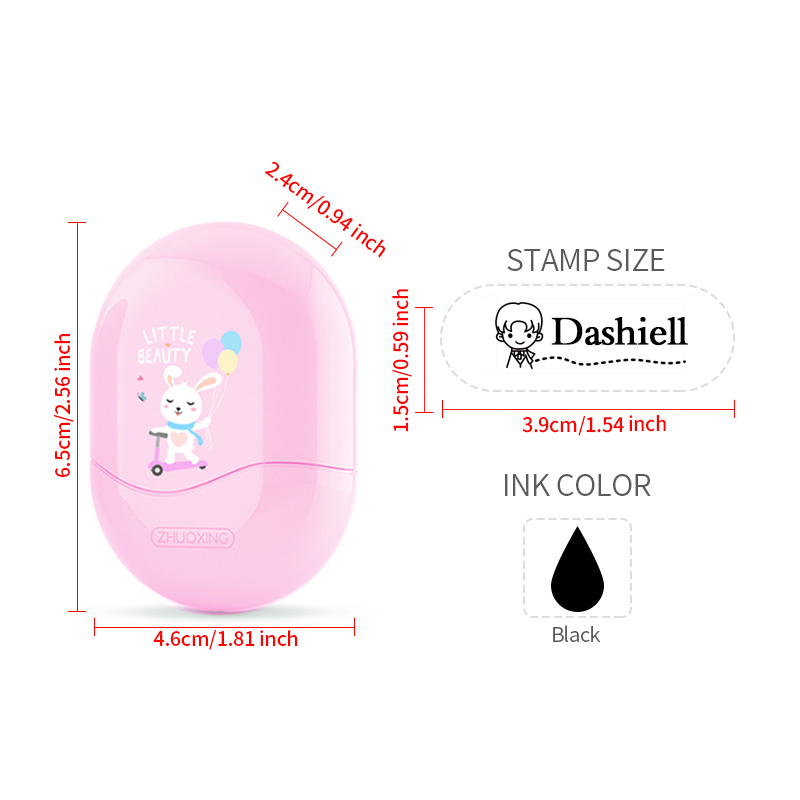 パーソナライズネームスタンプメーカーキット - 学校用品、子 - Kids Education Name のレビューと価格