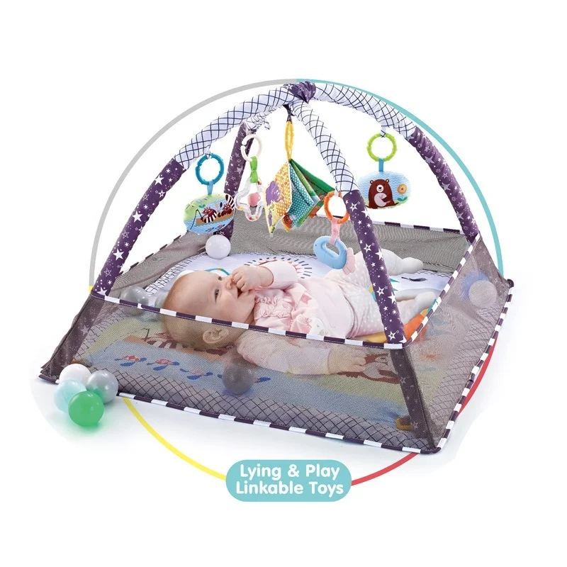 子供用教育フィットネスフレーム、プレイマットラック、クロール - Kids Education Music のレビューと価格