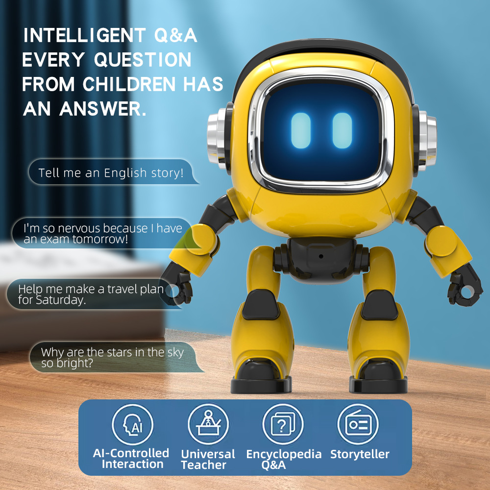 ディープシークAI音声RCロボット、インテリジェント音声制御 - Kids Education Toy のレビューと価格