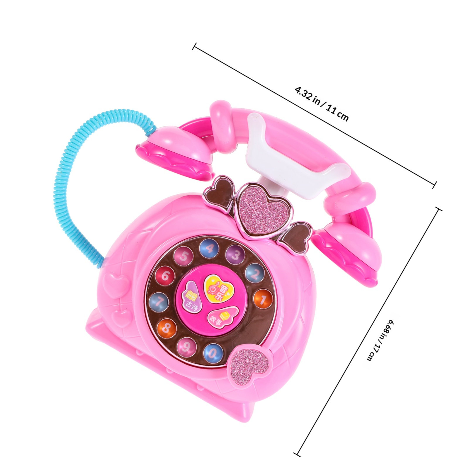 教育用ストーリーマシン 子供向け早期学習電話 音楽インタラク - Kids Education Music のレビューと価格
