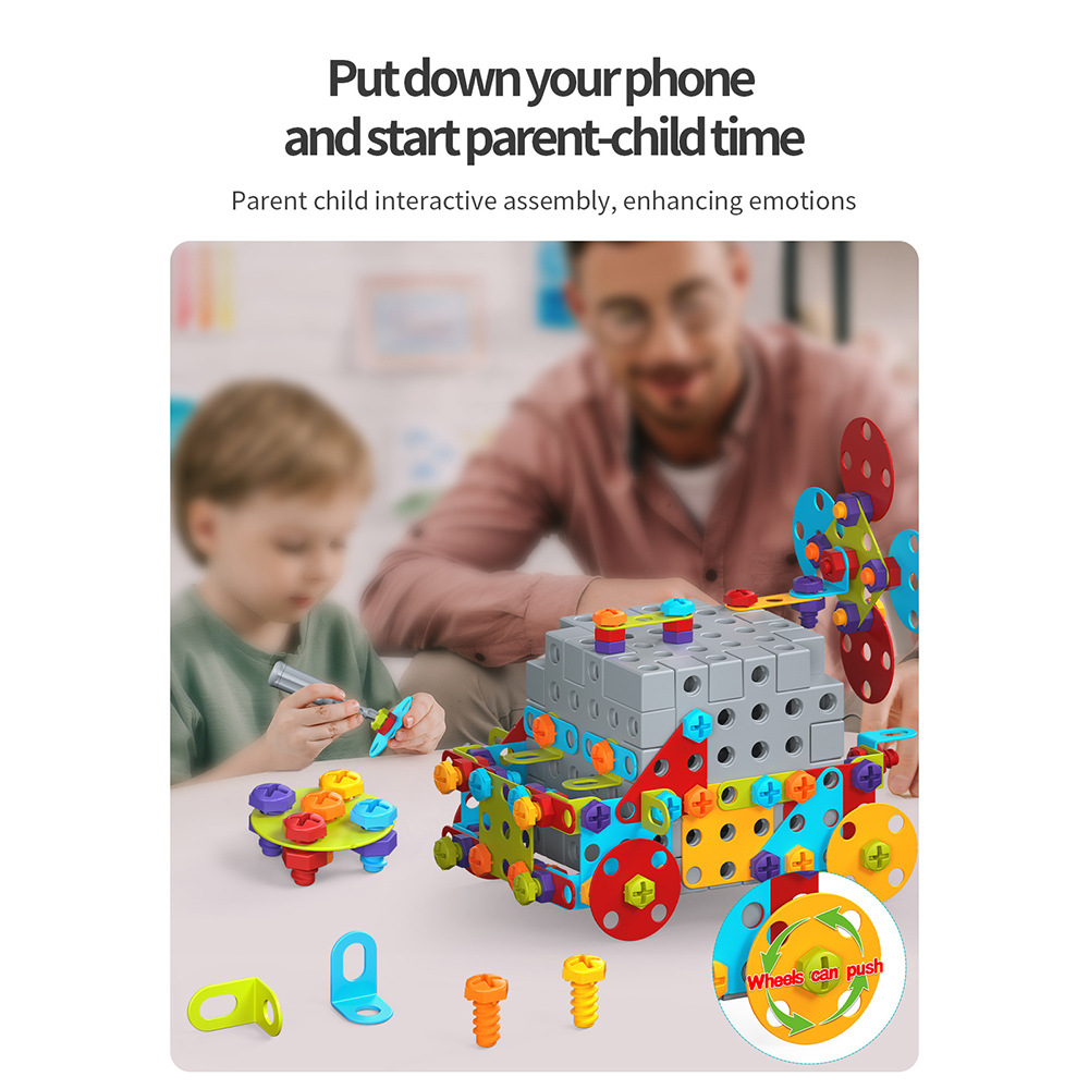 ナット取り付け分解マッチツールキット教育用組み立てセットデザ - Kids Education Music のレビューと価格