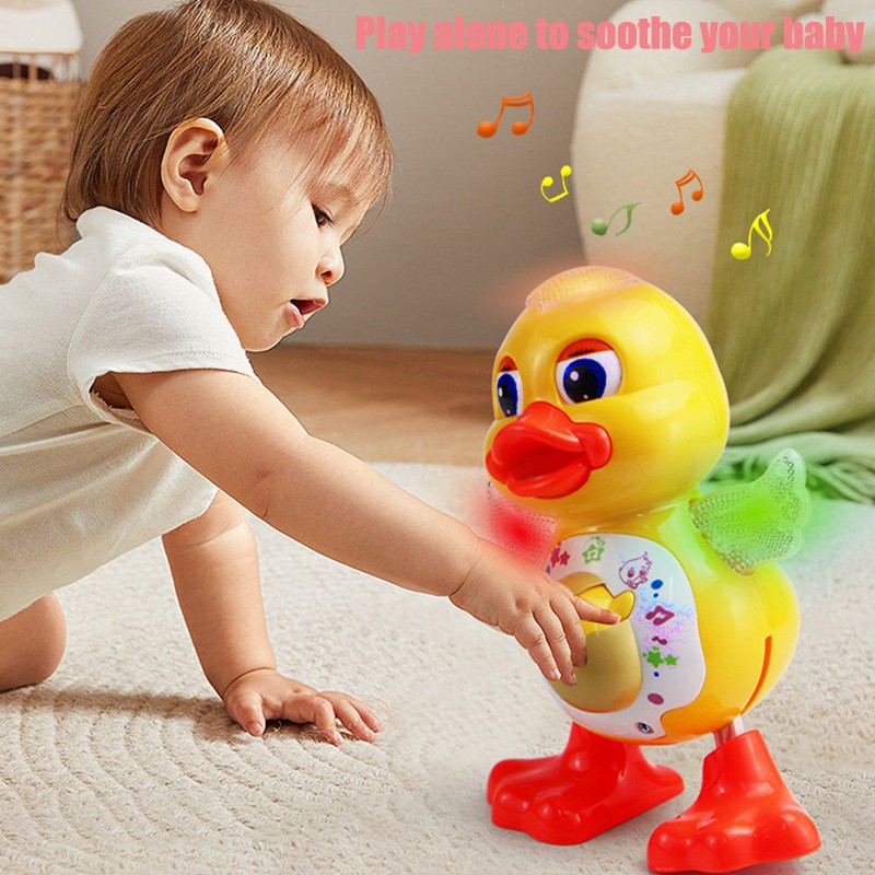 電動ダンシングダックおもちゃ インタラクティブミュージカルア - Kids Education Music のレビューと価格