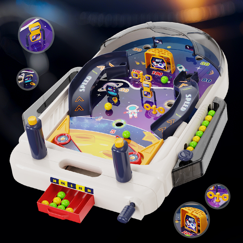 スペースピンボールテーブルゲームインタラクティブファミリーお - Kids Education Music のレビューと価格