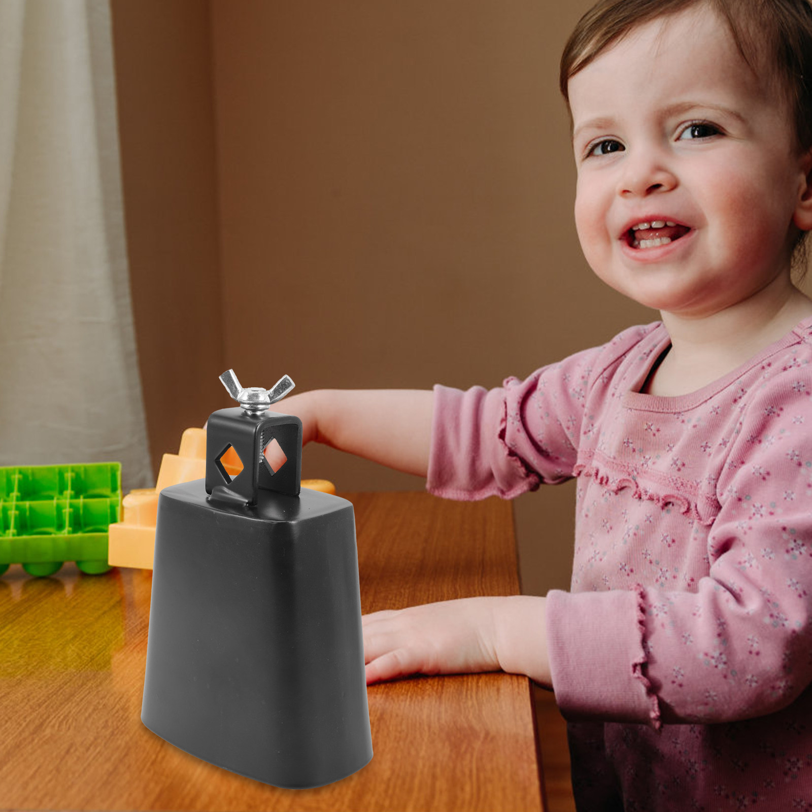 1セット カウベル 教材 金属製カウベルスティック ハンドパ - Kids Education Music のレビューと価格