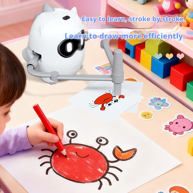 一般的なスマート恐竜描画ロボットインテリジェント早期教育玩具 - Kids Education Learning のレビューと価格
