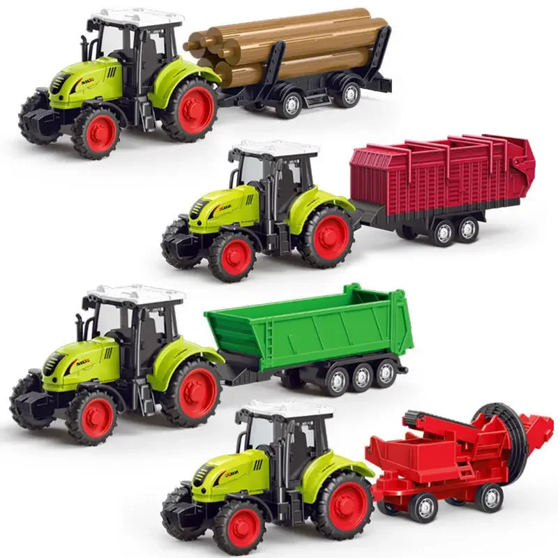 トラクター慣性車ファームトラクタートラック輸送粉砕機モデルベ - Kids Education Learning のレビューと価格