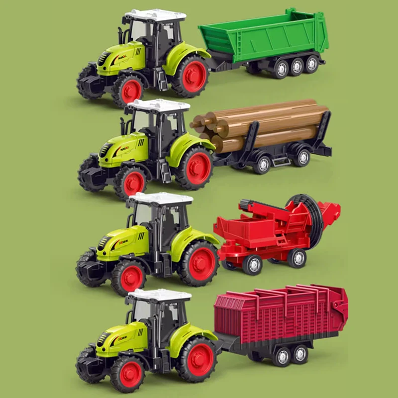 トラクター慣性車ファームトラクタートラック輸送粉砕機モデルベ - Kids Education Learning のレビューと価格